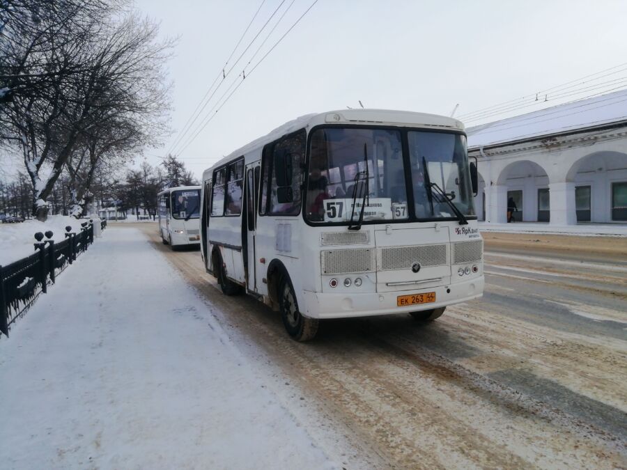 В Костроме составили «черный список» автобусов