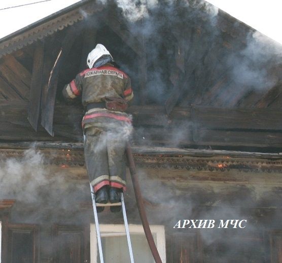 Костромич сгорел в собственном доме