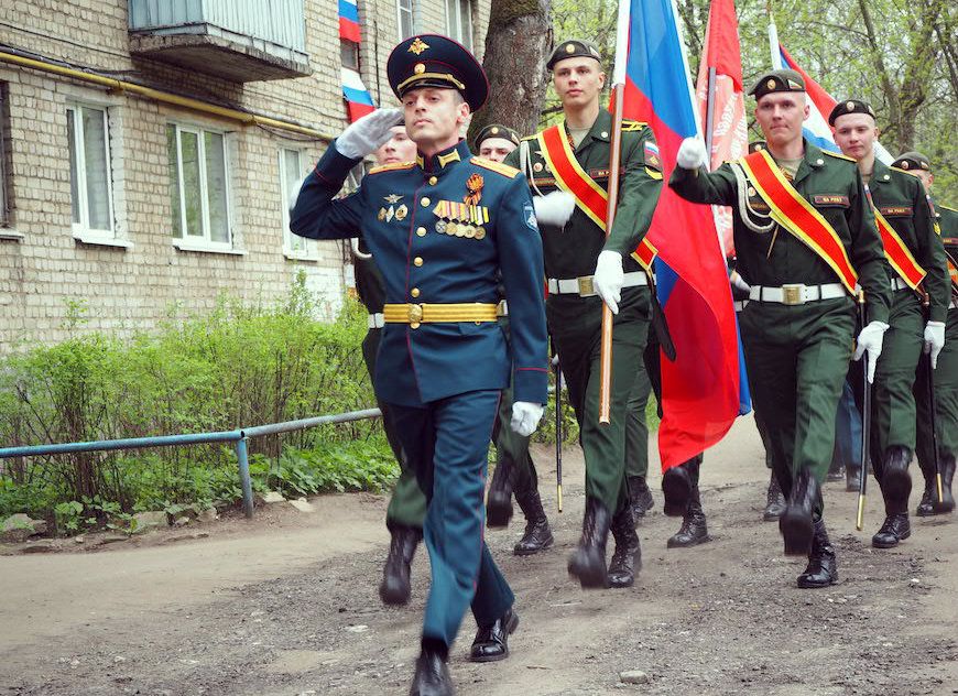 День Победы в Костроме: маленькие парады и праздничный салют