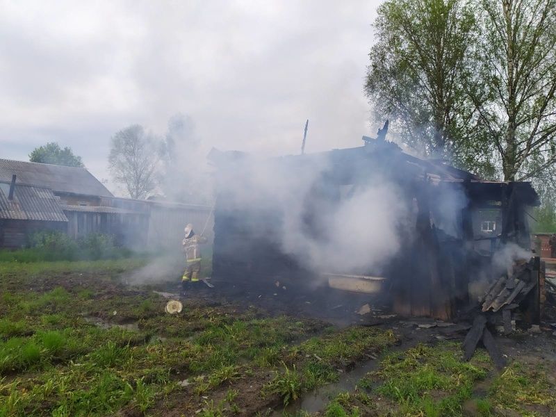 Костромичка попала в больницу в шоковом состоянии после гибели своих детей на пожаре