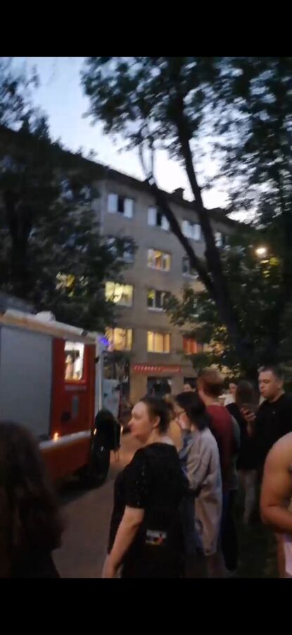 Студенческое общежитие загорелось в Костроме