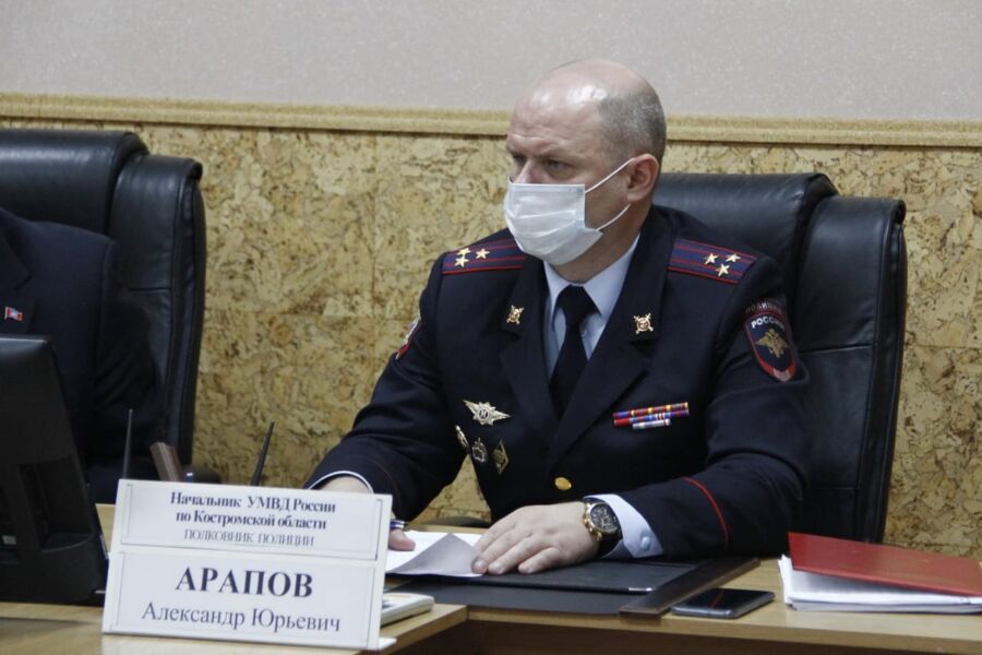 Нового главного полицейского назначили в Костромской области