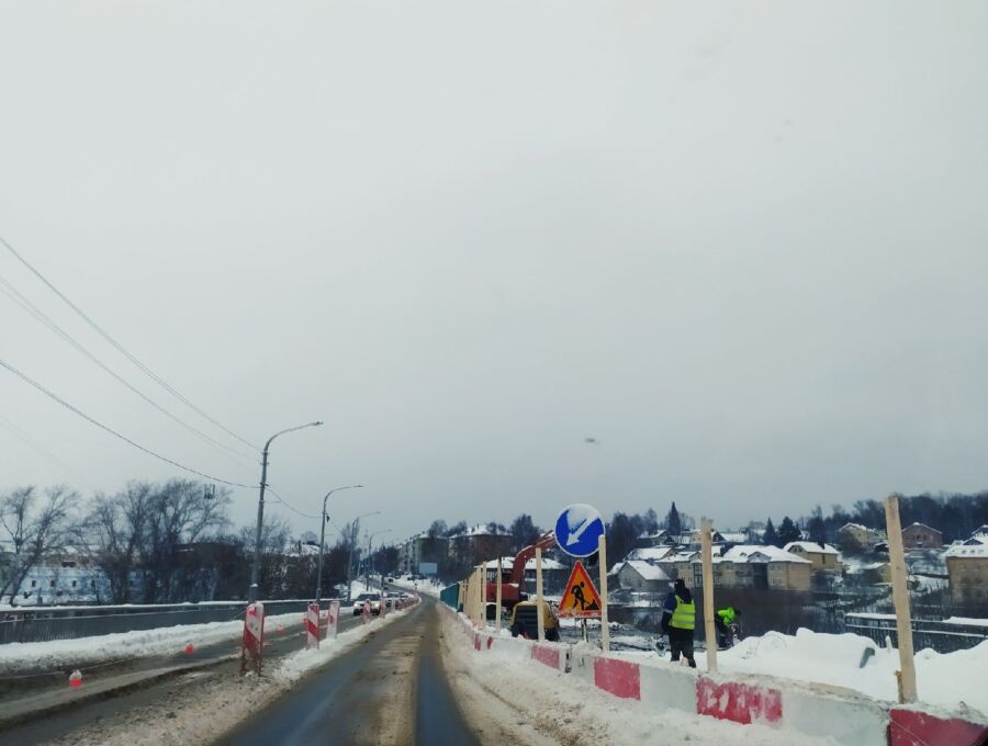 В Костроме опять меняют схему объезда из-за ремонта мостов