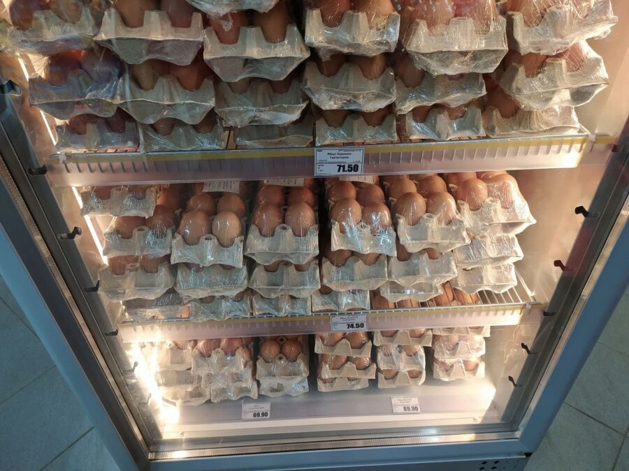 Яйца в Костроме все дорожают и дорожают