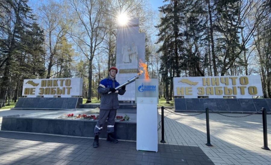 В Костромской области мемориалы «Вечный огонь» подготовили к празднованию Дня Победы