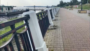 «Забор падает, всё заросло»: туристы в шоке от набережной Костромы