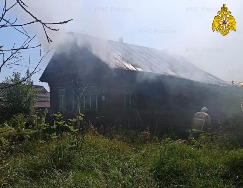 Костромичка погибла в страшном пожаре у себя дома