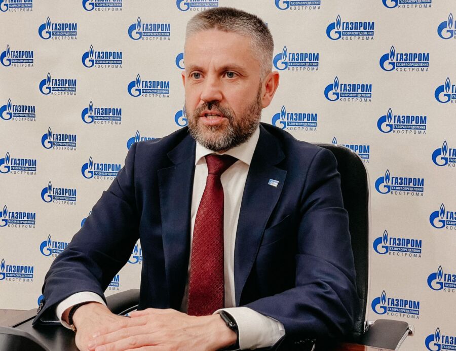 Генеральный директор АО «Газпром газораспределение Кострома» Алексей Исаков провел пресс-конференцию для журналистов