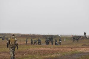 Мобилизованных из пяти регионов отправили на военную подготовку в Костромскую область