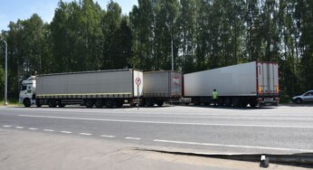 Большегрузам запретили ездить по Костроме днем
