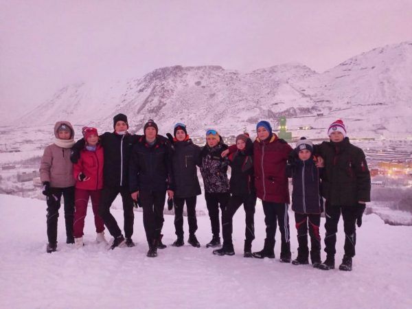 Лыжники из Макарьева провели тренировку в Мурманской области