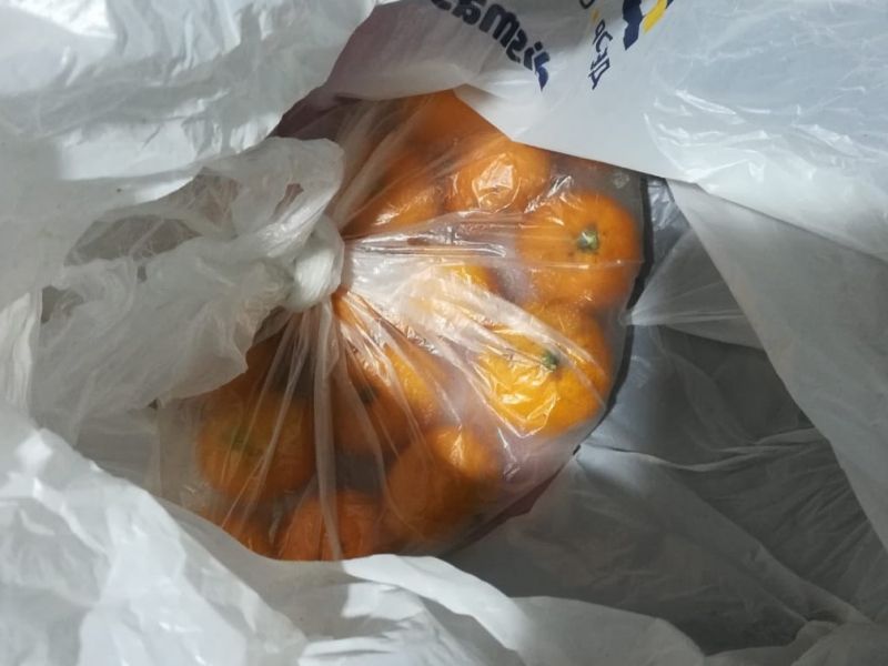 Заводной мандарин: костромич разложил по городу фрукты и попал за решетку