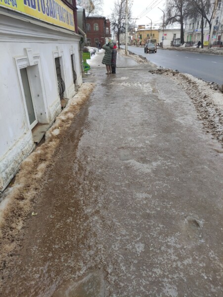 Ледяной дождь и гололедица ожидаются в Костромской области