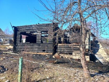 Тело женщины обнаружили в сгоревшем доме под Костромой