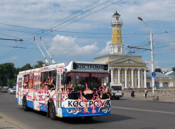 Чиновники сурово высказались о туристическом троллейбусе в Костроме