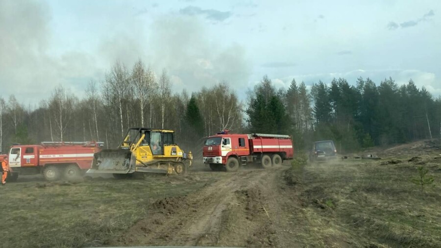 Стало известно, как тушат страшный пожар в Костромской области