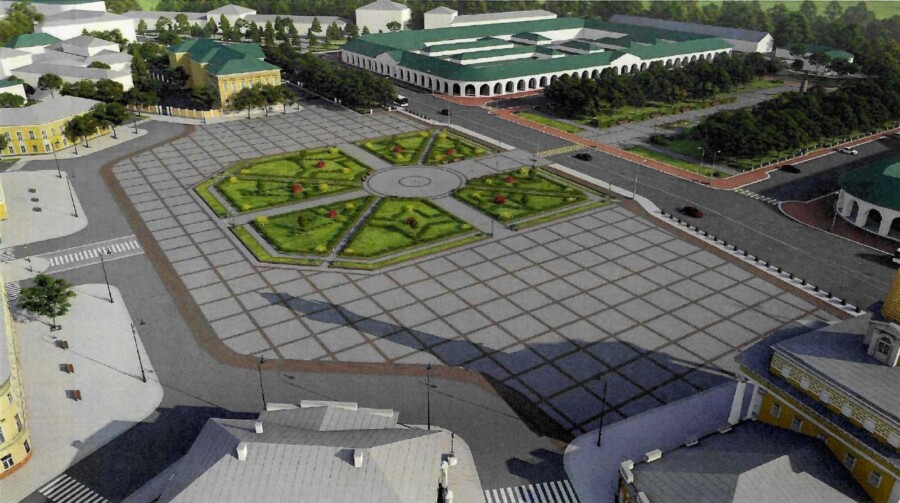 Как на военных объектах: Сусанинскую площадь в Костроме надежно защитят