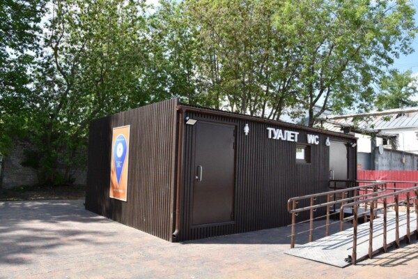 Как в Москве: новенький стильный туалет открылся в центре Костромы