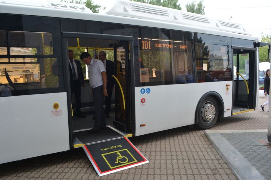 Новые автобусы поедут по Костроме раньше, чем планировалось