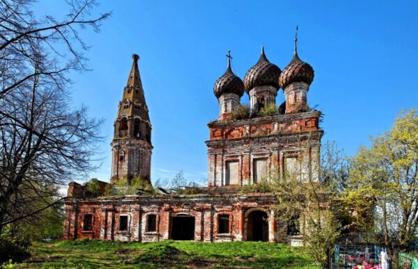 Костромичи пытаются восстановить своими силами старинную церковь 18 века