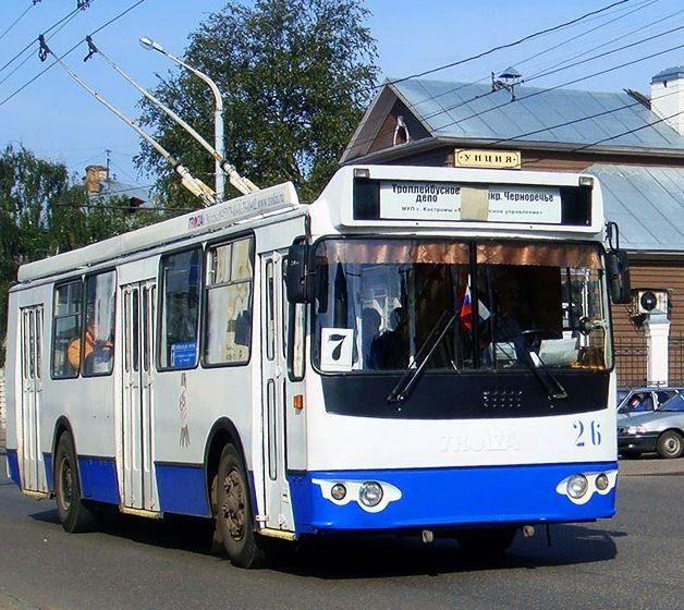 Троллейбусы вернулись в Кострому, но поедут по-другому