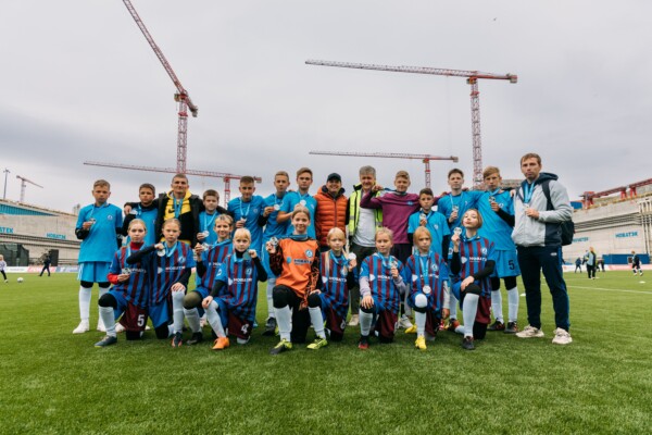 Юные футболисты из Костромской области сыграли со Сборной России