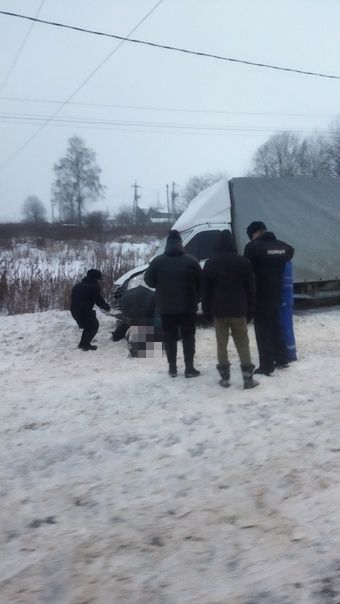 Пешехода на обочине насмерть сбили на трассе под Костромой