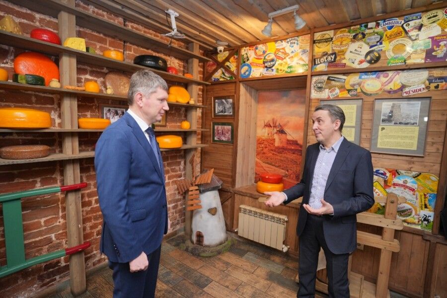 Министр экономики приехал в Кострому поесть сыра и не только