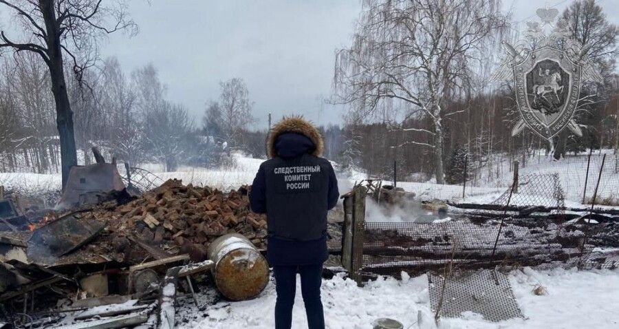Одинокий мужчина погиб в страшном пожаре под Костромой