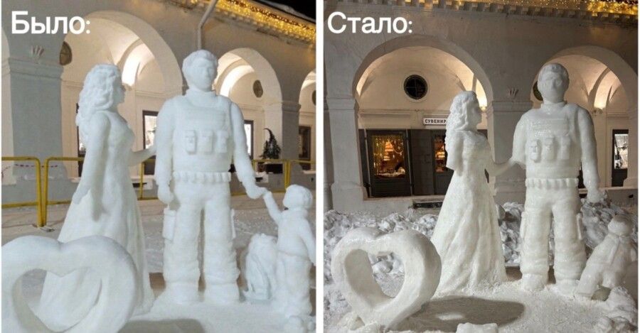 Оторвали руки: скульптуры жестоко уничтожают на известном фестивале в Костроме