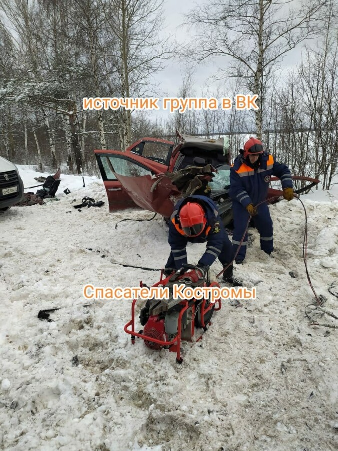 Семь человек увезли в больницу после страшной аварии под Костромой