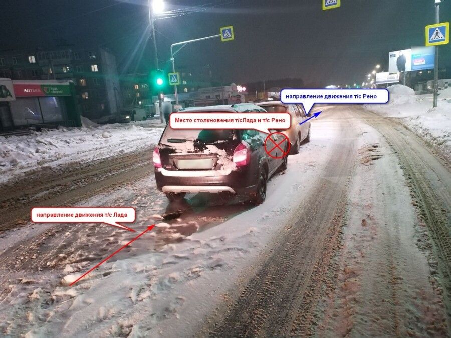 Водитель иномарки пострадала во время аварии в Костроме