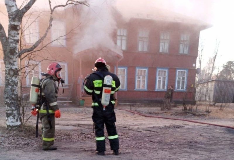 Мертвого человека обнаружили в сгоревшем доме под Костромой