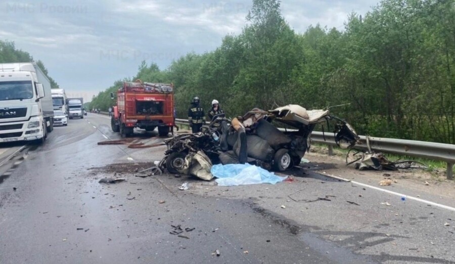 Смертельная авария с большегрузом произошла в Костромской области: видео