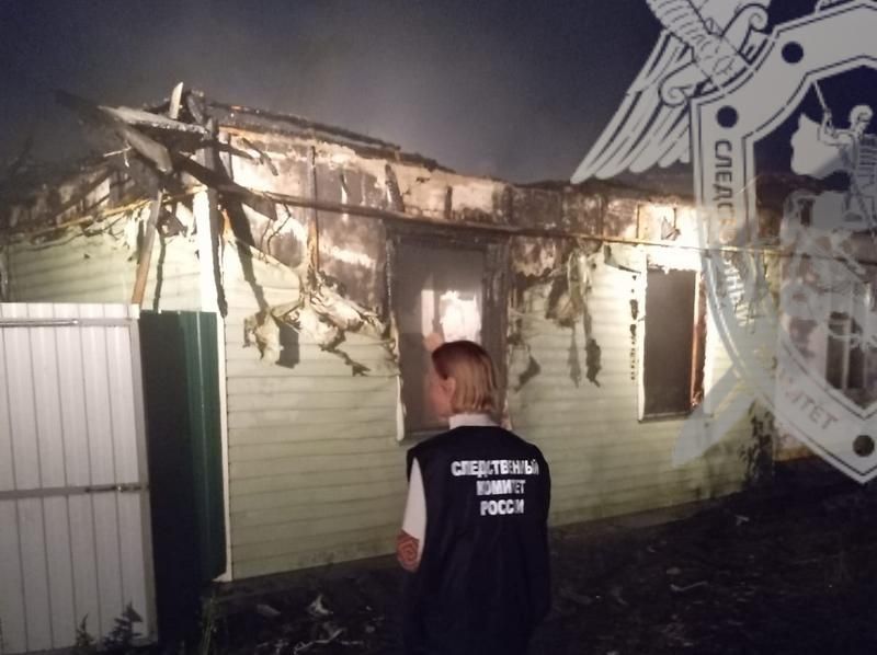 Женщина погибла во время пожара в Костромской области