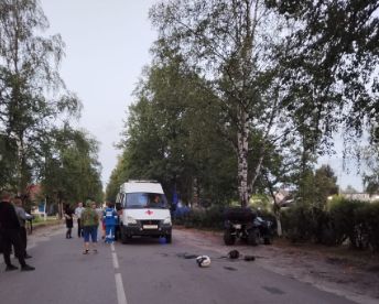 Костромского школьника увезли в больницу после ночных гонок на квадроцикле