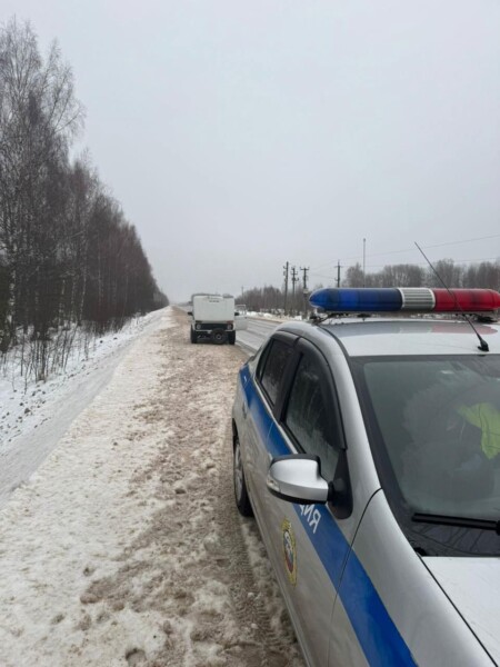 Полицейские принесли удачу водителю «Нивы» на костромской трассе