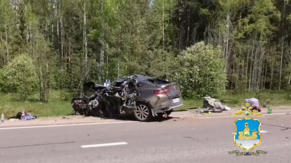 Два человека погибли во время страшной аварии с тремя Renault в Костромской области