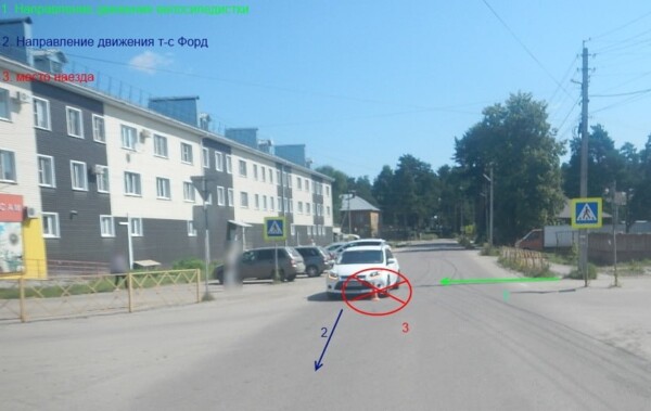 Костромичка не смогла слезть с велосипеда и оказалась в больнице