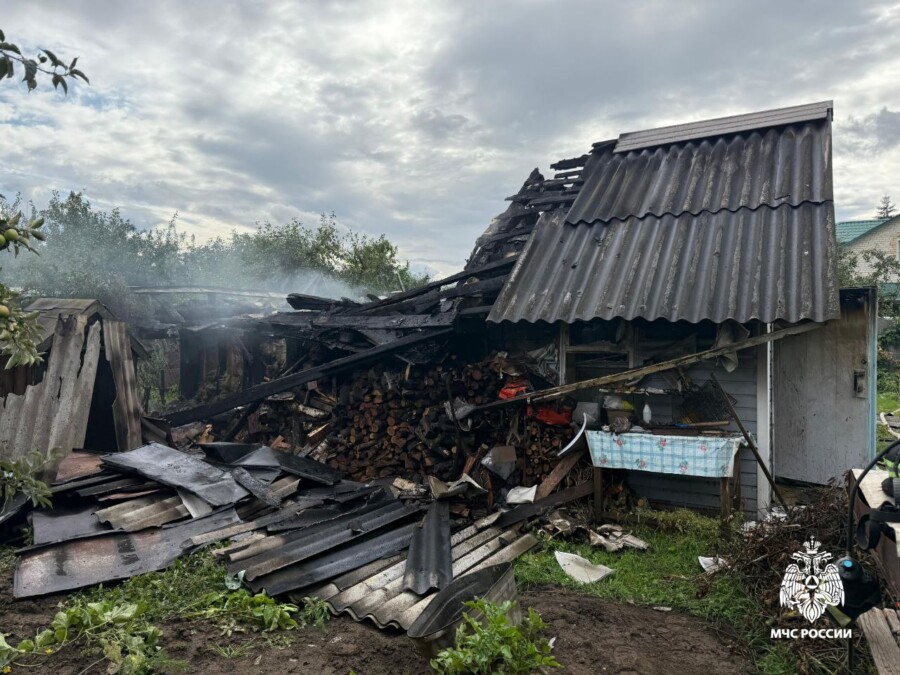 Баня в Костроме пыталась согреть парильщиков синим пламенем