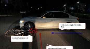 Ребенок на велосипеде стал виновником и жертвой ДТП в Костроме