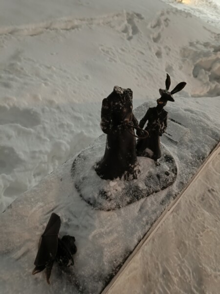 Вандалы оторвали голову одной из самых красивых зайчих Костромы