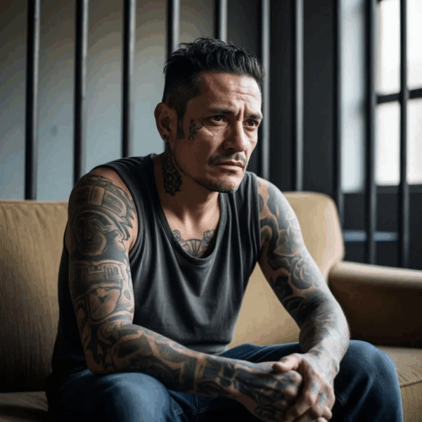 Костромич показал свою татуировку за тысячу рублей