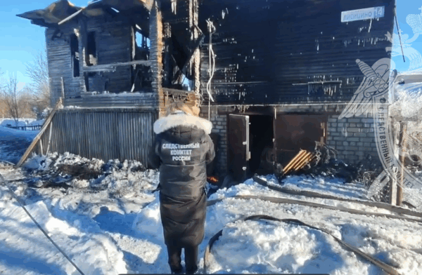 Утренний пожар под Костромой унес жизнь мужчины