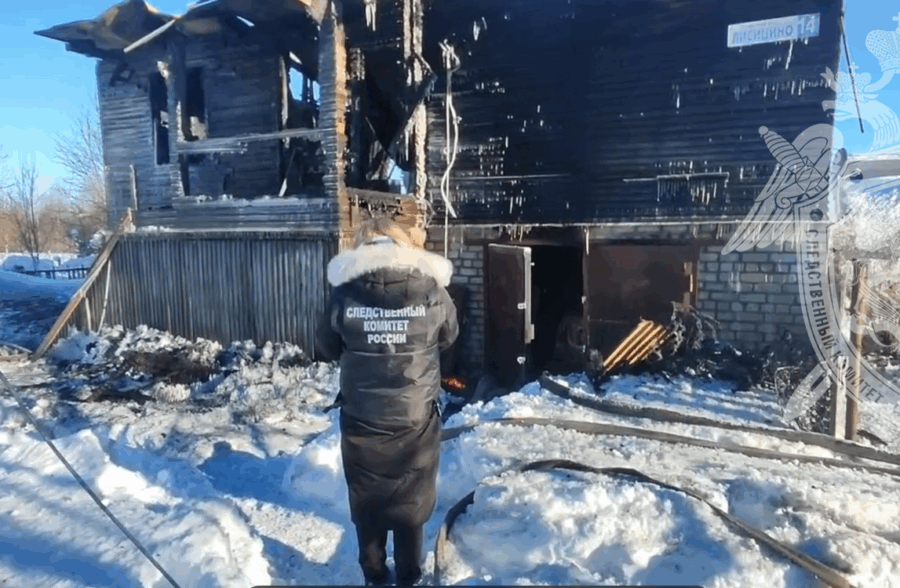 Утренний пожар под Костромой унес жизнь мужчины