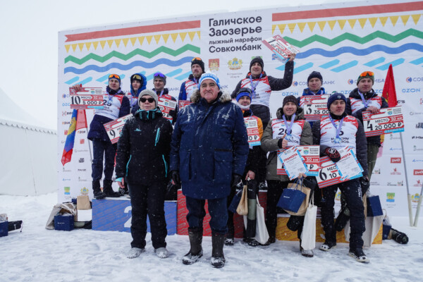 «Галичское Заозерье. Лыжный марафон Совкомбанк» собрал более 2000 участников и расширил программу