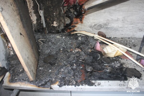 Пожарные спасли двух человек из дома на улице Юных Пионеров