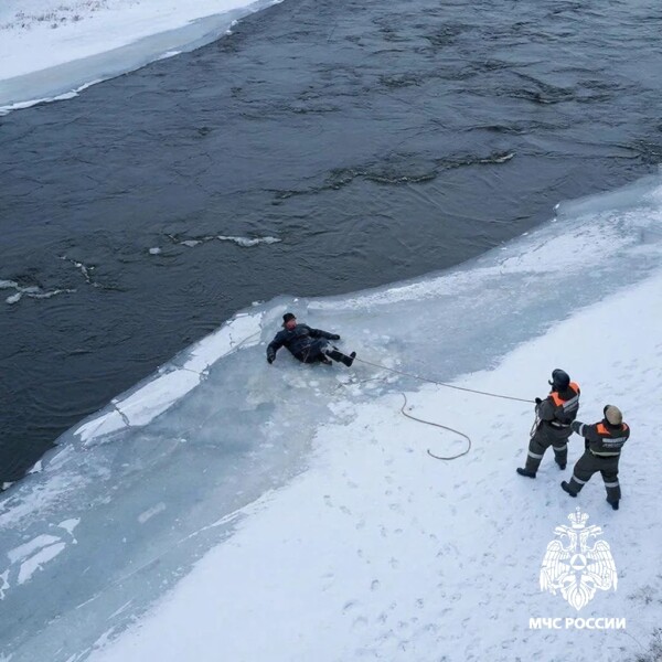 Костромич начал тонуть у Ипатьевского монастыря
