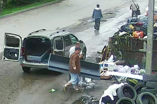 Костромич пришел к помойке, попал на видео и получил штраф