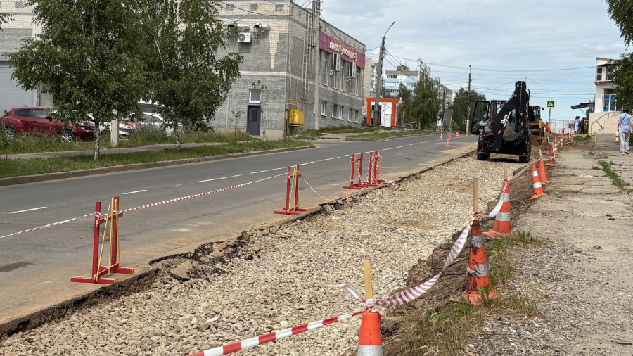 Перекрёсток на Бульварной и Профсоюзной в Костроме станет шире к концу июля